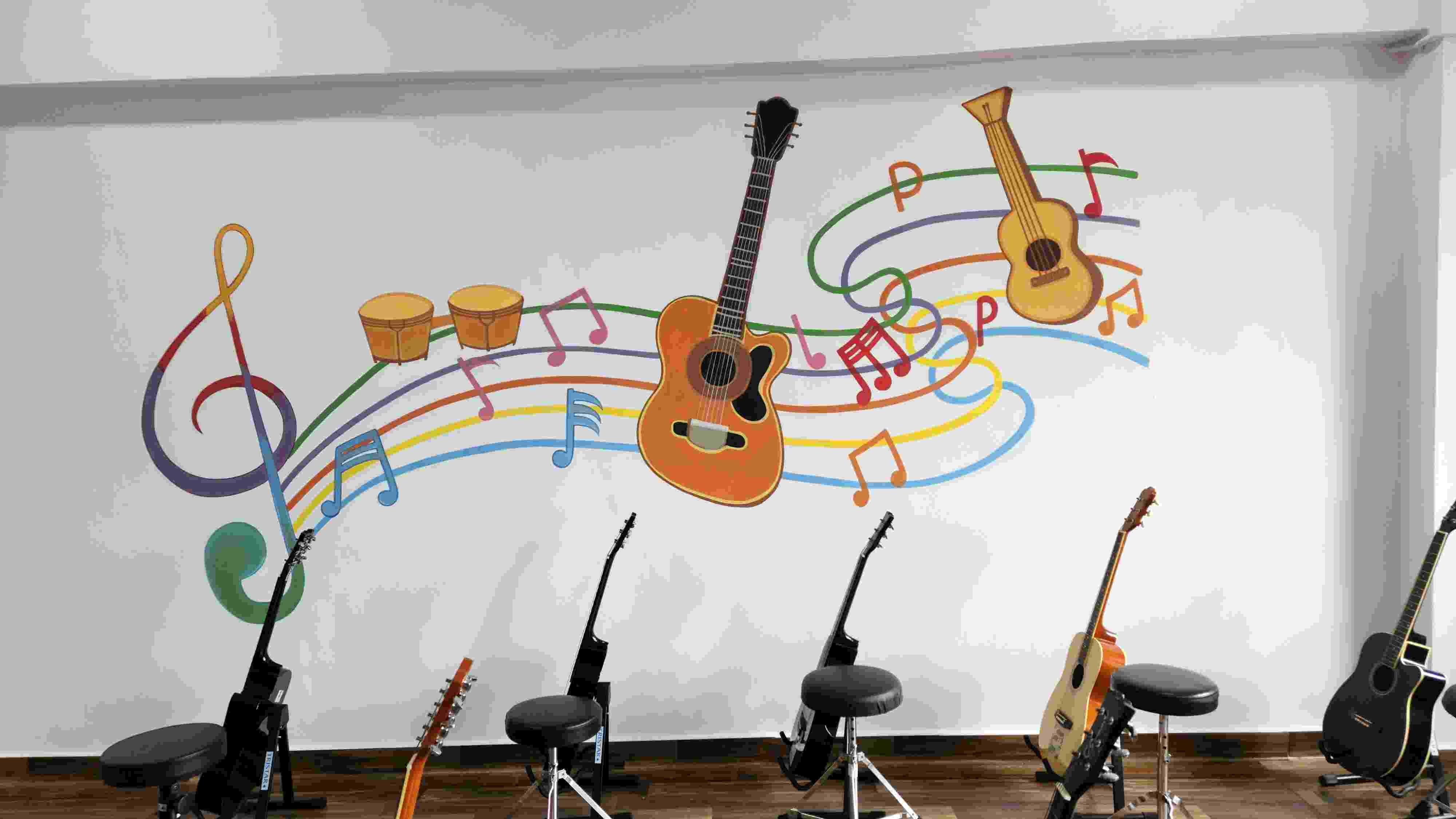 Music Room at Finland International School